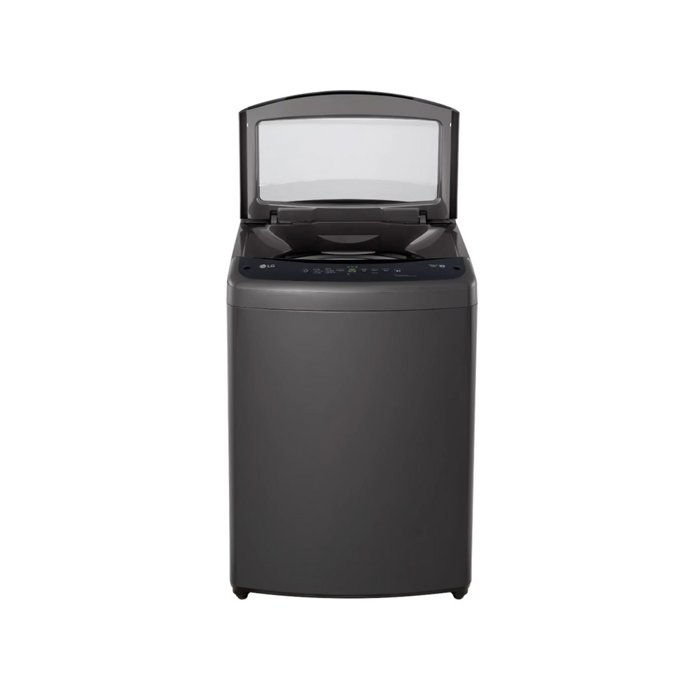 LAVADORA LG 19 KG SUPERIOR TURBO DRUM NEGRO WT19BVTB + PLANCHA A VAPOR OSTER 1200 W GCSTBS3802 - 2