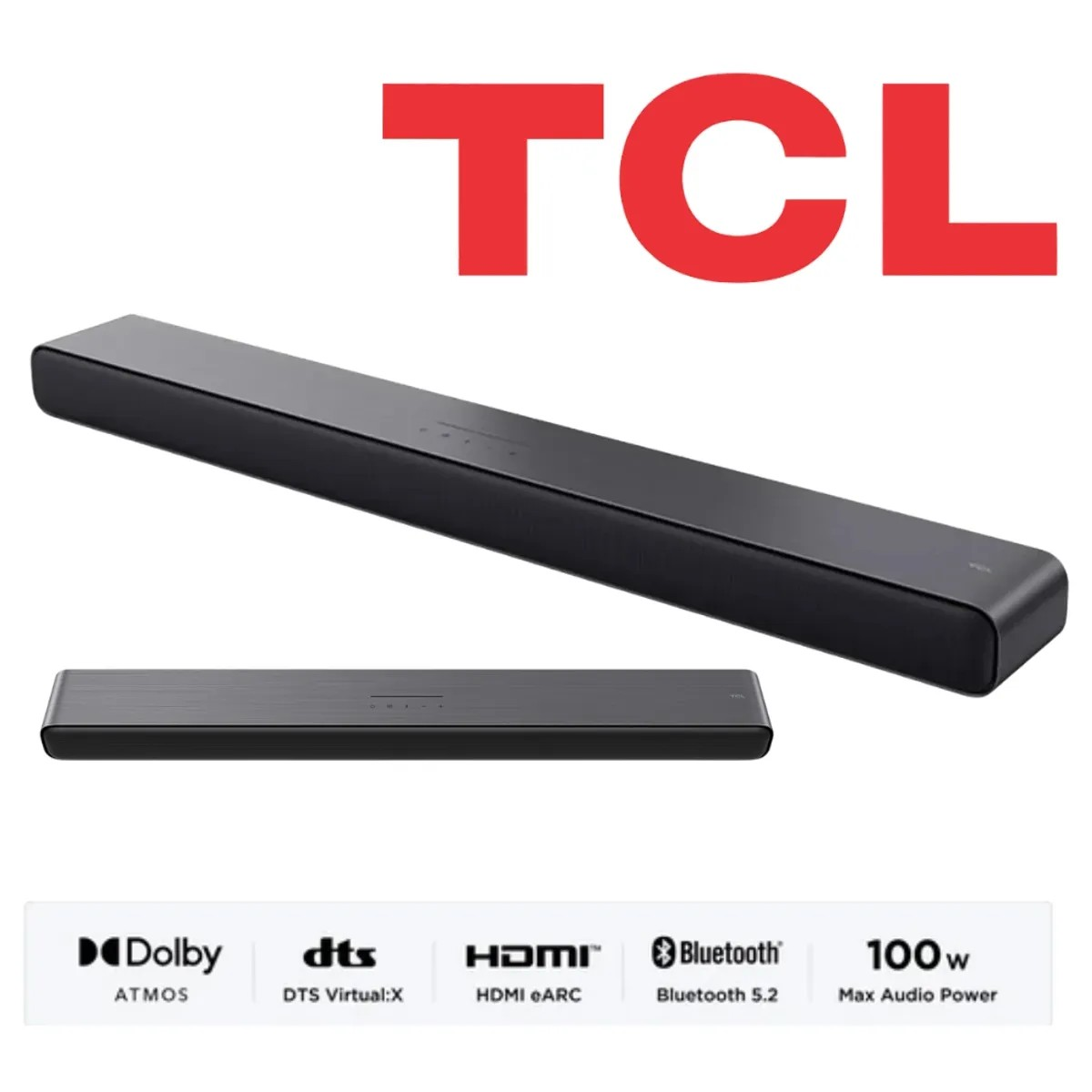 TELEVISOR TCL 55 PULGADAS 4K HDR GOOGLE TV SMART TV 55V6C + PROMOCION + SOUNDBAR TCL BLUETOOTH 2.0 S45H NEGRO - 5