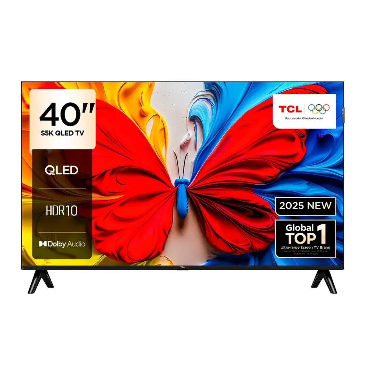 TELEVISOR TCL  40 PULGADAS QLED FHD GOOGLE TV 40S5K + PROMOCION +ANTENA DIGITAL+ RACK - NUEVO - 6
