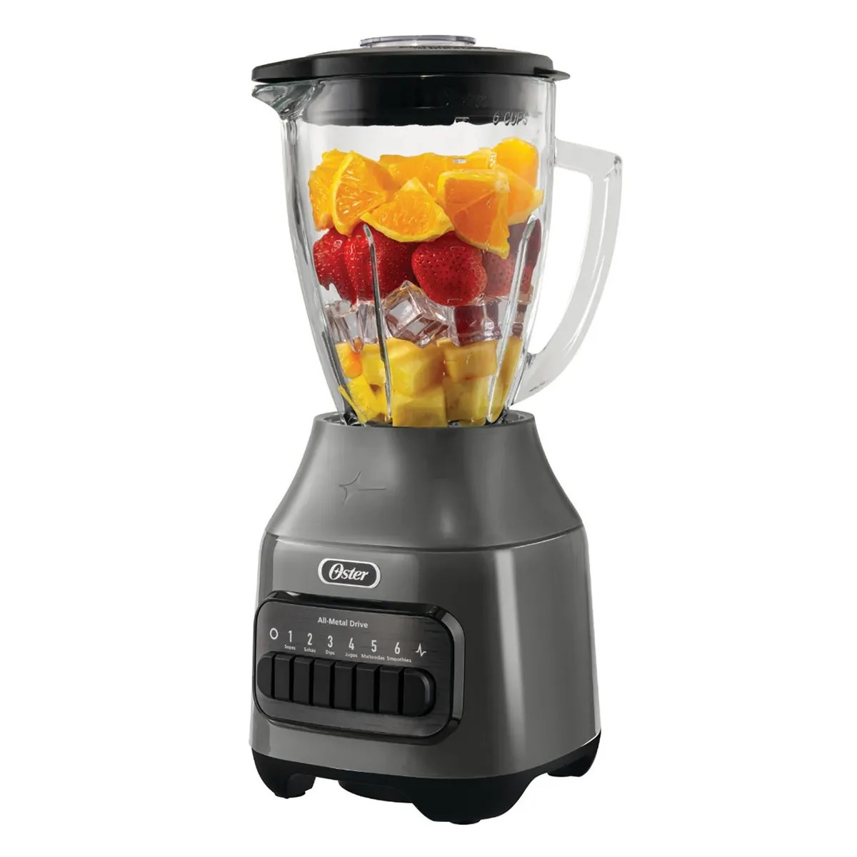 LICUADORA OSTER 6 VELOCIDADES 1.5 LITROS BLSTPEG-GPB + SANDWICHERA 3 EN 1 WURDEN WSM-BRATEN 750W - 6