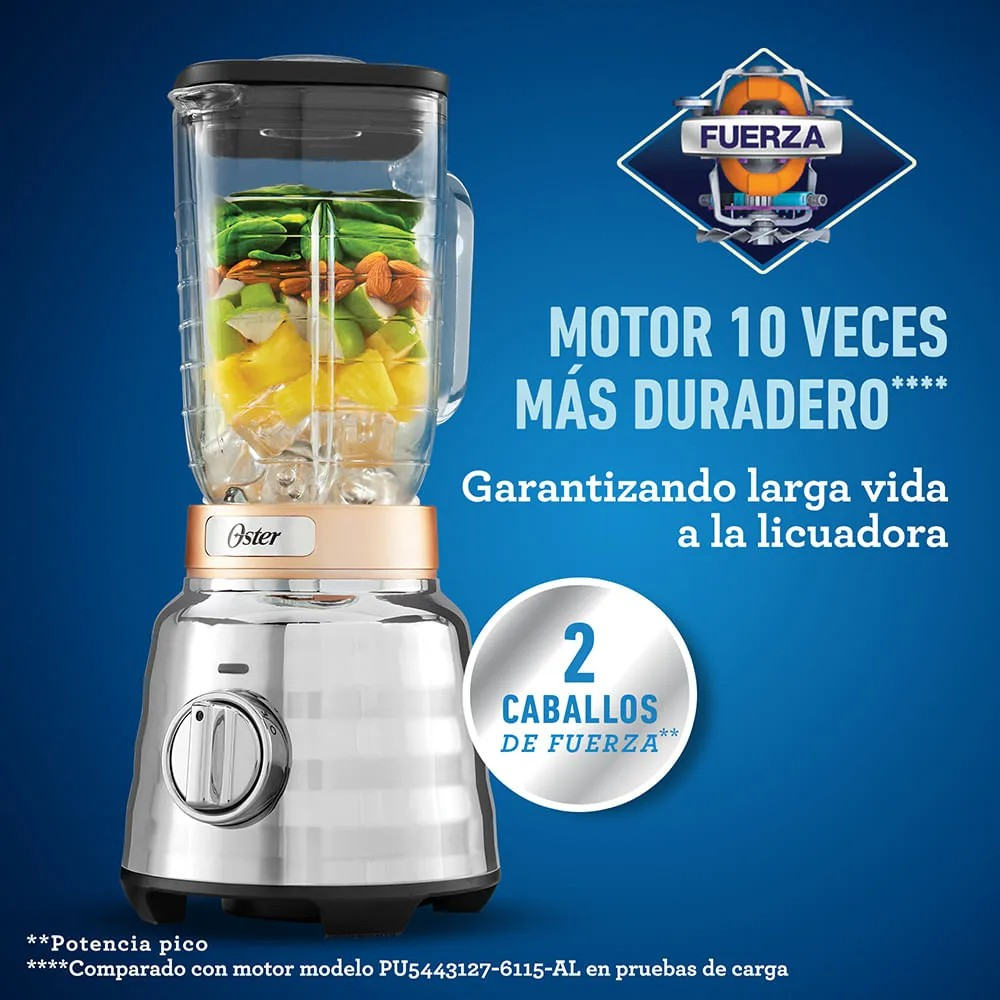 LICUADORA OSTER 1500 WATTS 1.75 LITROS BLSTPBRG-053 + EXPRIMIDOR DE CÍTRICOS ELÉCTRICO FPSTJU407W - 3