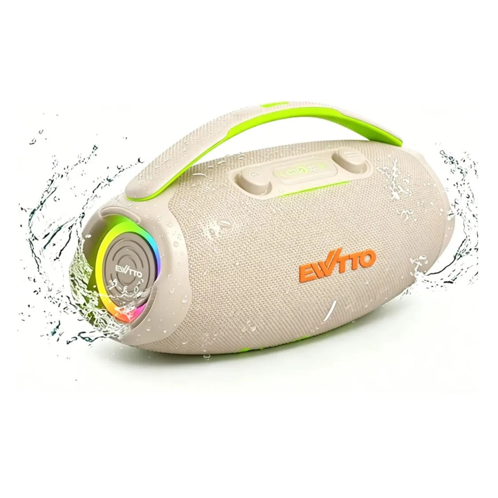 PARLANTE BLUETOOTH EWTTO INALÁMBRICO 60W BT/AUX/USB/TF 2 BOCINAS DE 78MM - EW-P463B (NUEVO MODELO) - 1