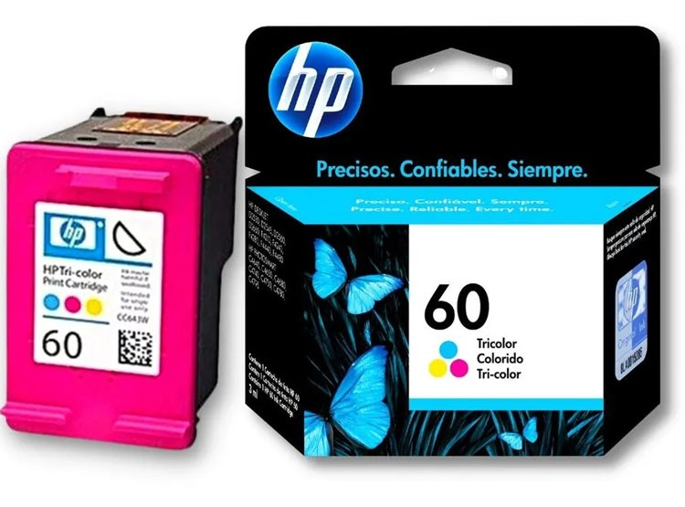 CARTUCHO DE TINTA HP 60 TRICOLOR 6.5 ML CC643WL LIQUIDACIÓN FINAL - ULTIMAS UNIDADES - 2