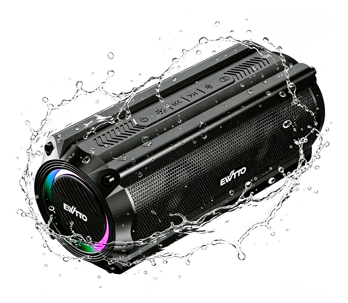 PARLANTE PORTATIL EWTTO 50 WATTS AI BASS 6000MAH IPX5 8/10 HORAS AC EW-P129BC + 12 MESES DE GARANTÍA - 1