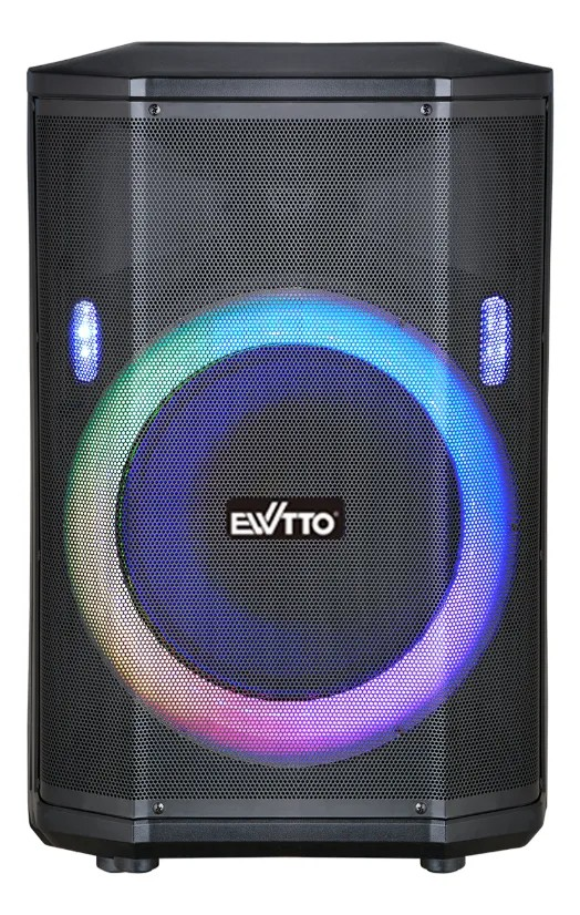 PARLANTE BLUETOOTH EWTTO 1000 WATTS 7 MODOS DE LUZ 2 LÁMPARAS DE FLASH + 2 MICRÓFONOS EW-P533MBT - 3