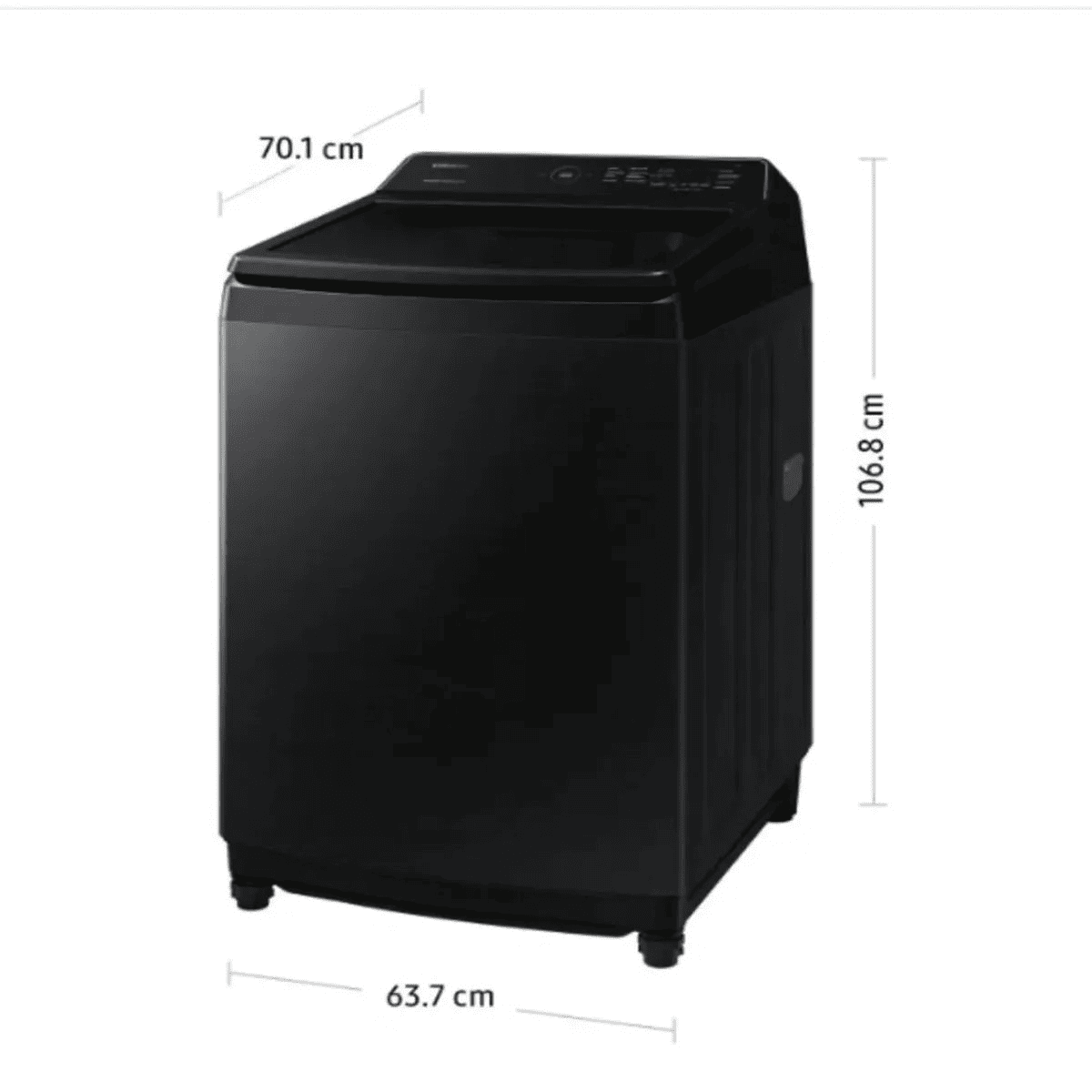 LAVADORA SAMSUNG AUTOMÁTICA 17 KILOS ECOBUBBLE NEGRO WA17CG6441BV - NUEVO MODELO - 2