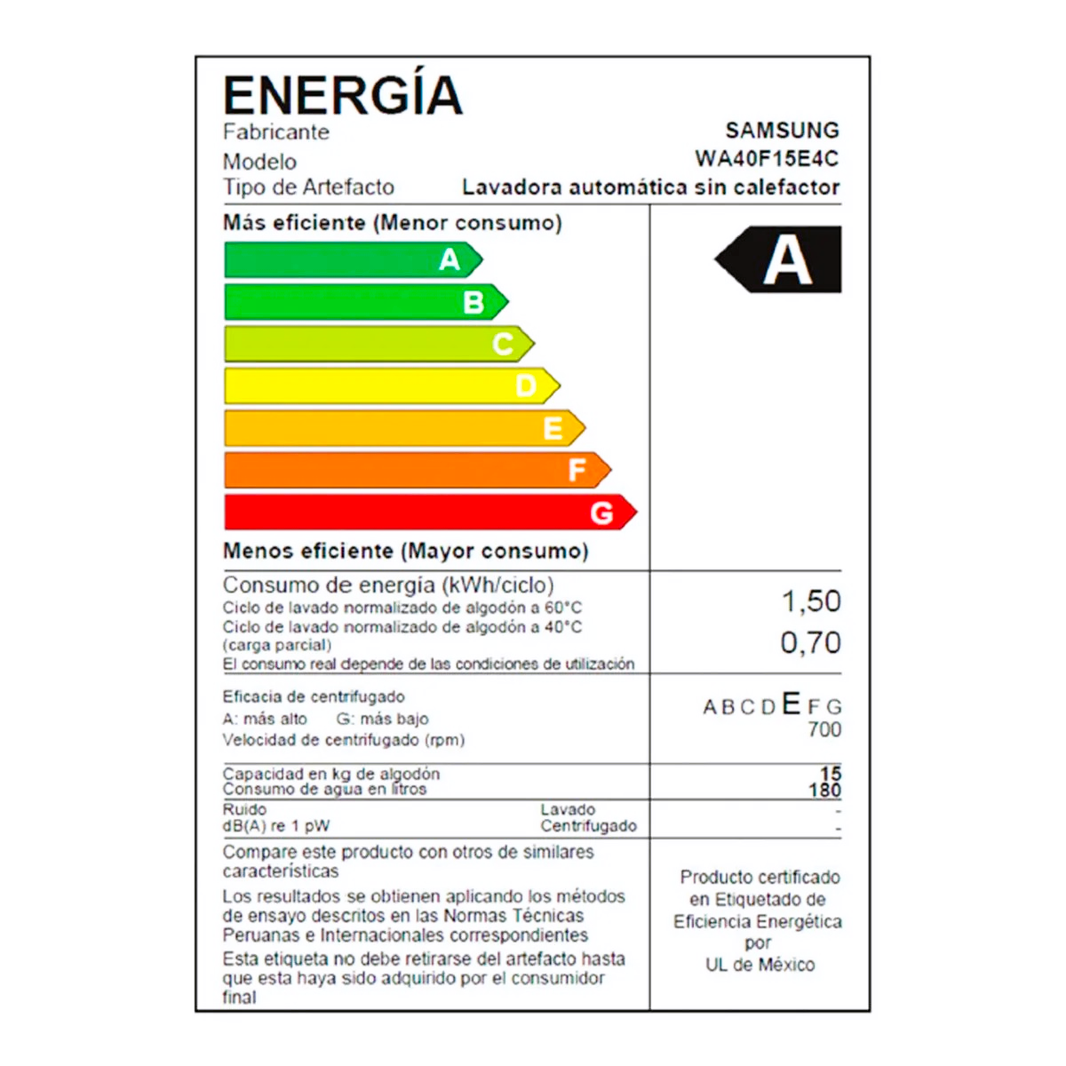 LAVADORA SAMSUNG AUTOMÁTICA 17 KILOS ECOBUBBLE NEGRO WA17CG6441BV - 5