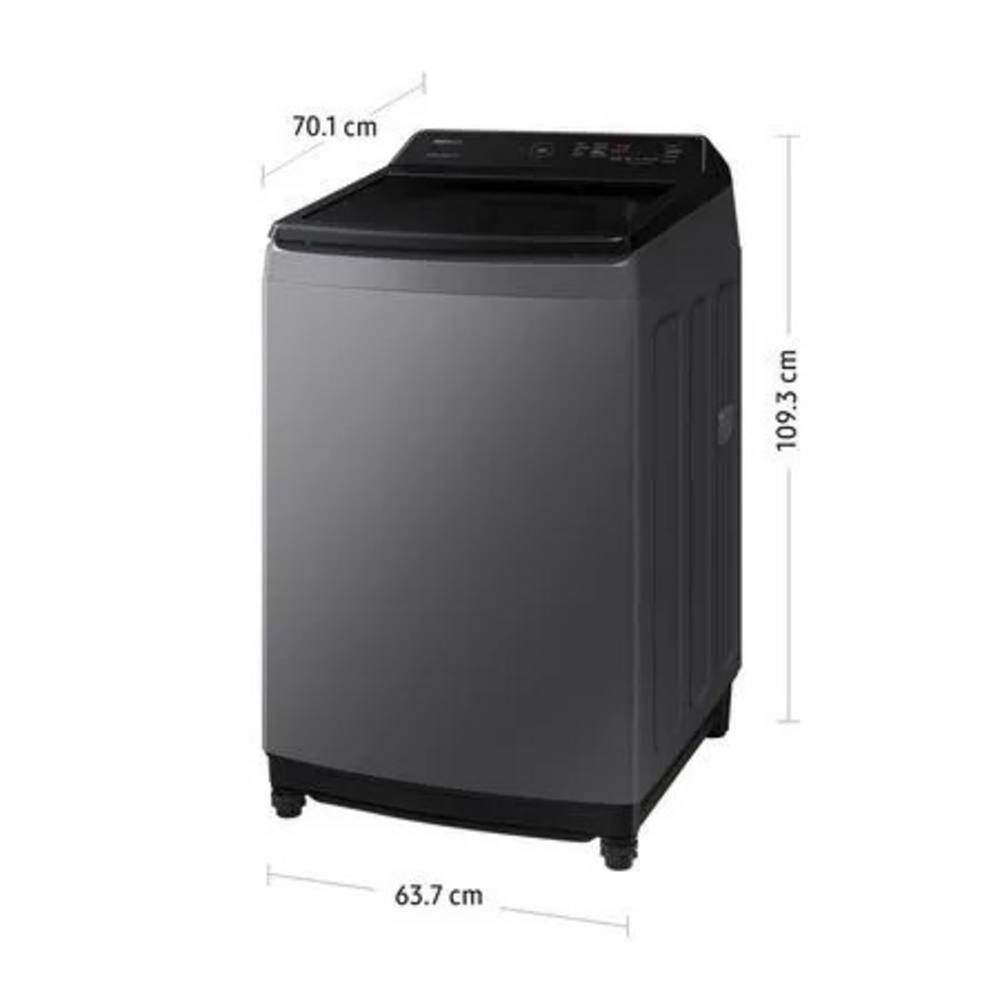 LAVADORA SAMSUNG 19 KILOS ECOBUBBLE CARGA SUPERIOR WA19CG6441BD - DETERGENTE LIQUIDO SAPOLIO 1L. - 5