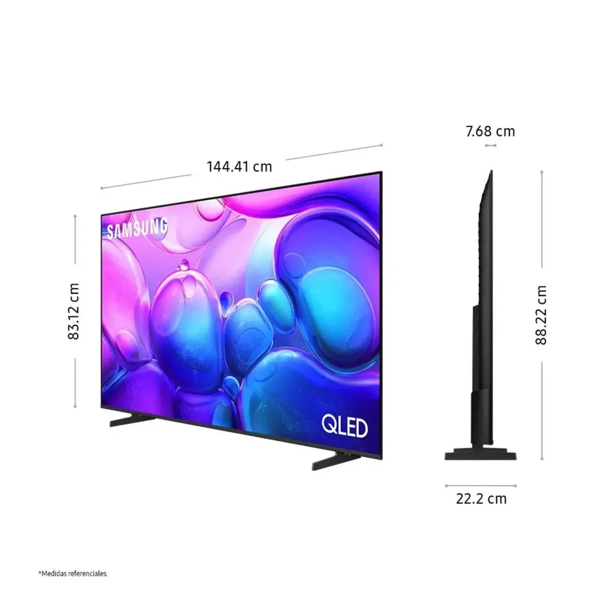 TELEVISOR SAMSUNG 65 PULGADAS QLED UHD 4K TIZENOS SMART TV QN65Q6FAAGXPE + 1 AÑO DE GARANTÍA (NUEVO) - 2