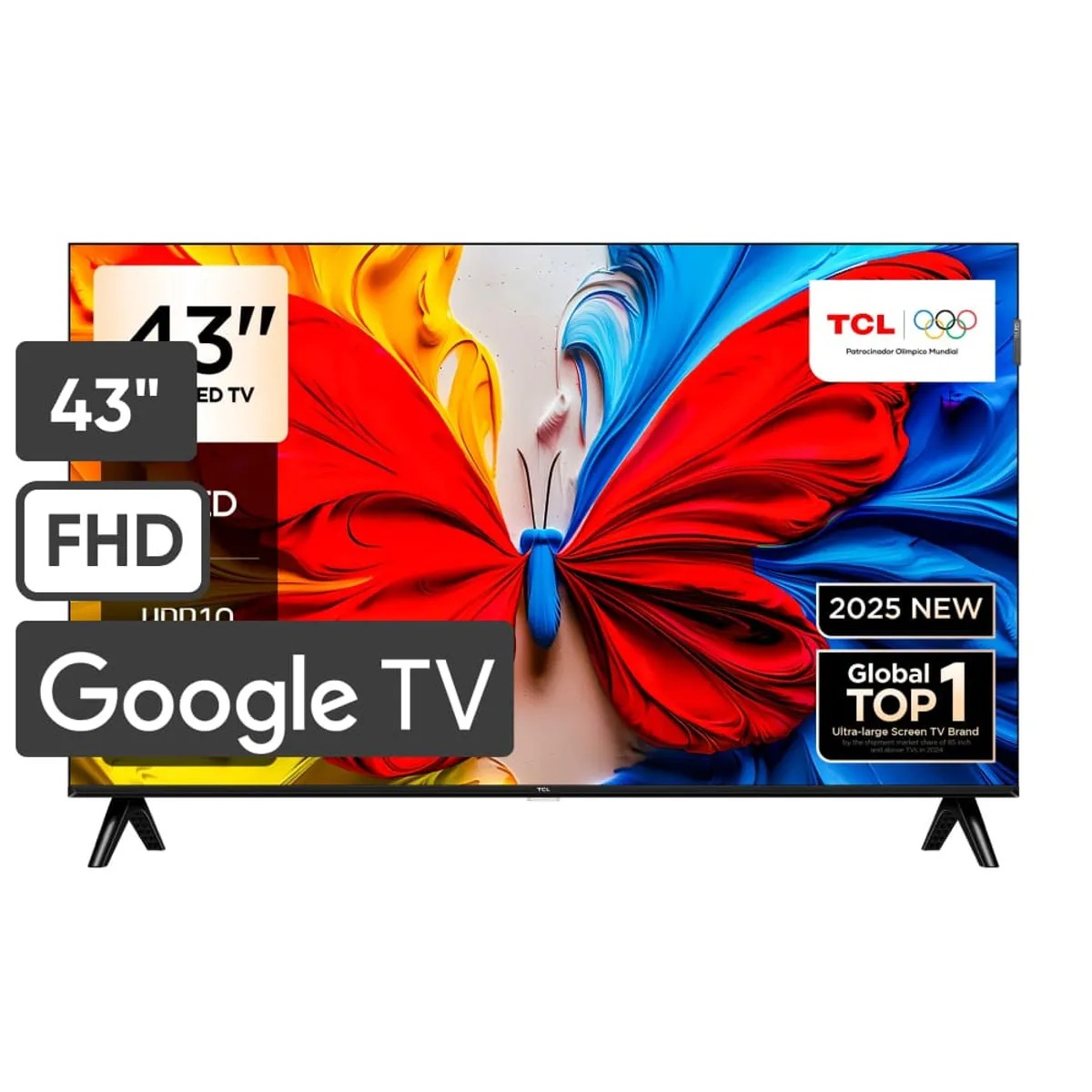 TELEVISOR TCL 43 PULGADAS FHD QLED GOOGLE TV 43S5K + PROMOCIÓN + SOUNBAR NEX PSB32 + RACK - 6