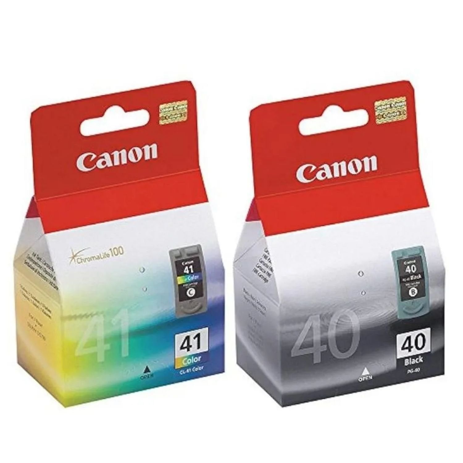 KIT TINTA CANON PG-40, CL-41 NEGRO, TRICOLOR ORIGINAL - 1