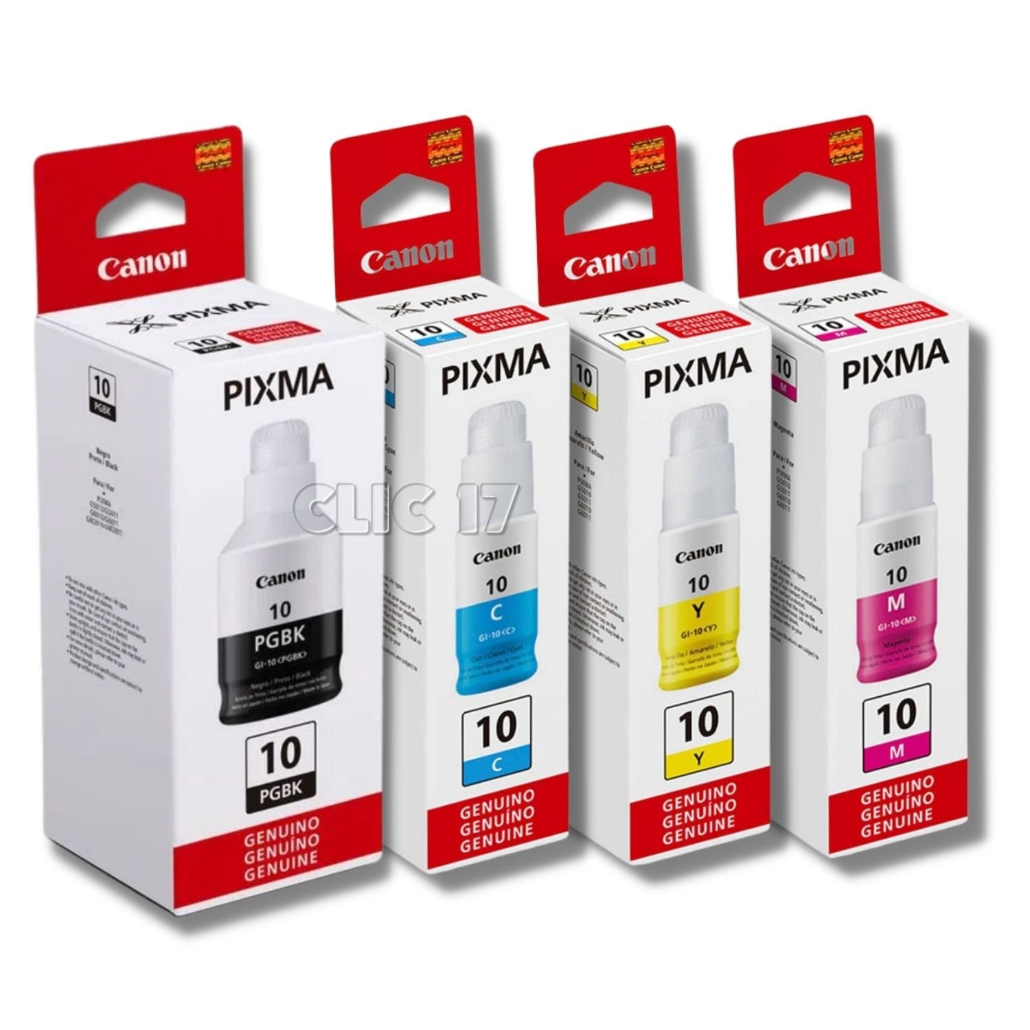 TINTA CANON 10 X4 COLORES GL-10 ORIGINAL - 1