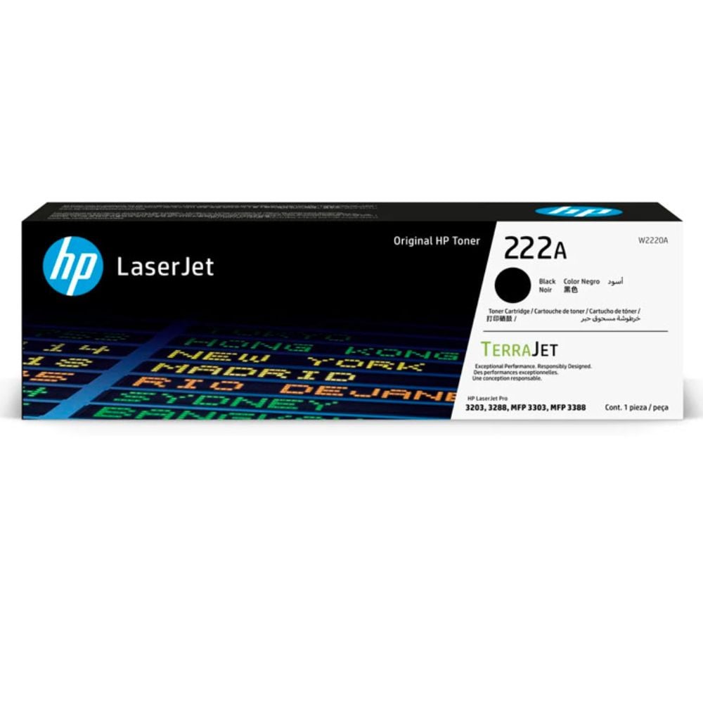 TONER HP 222A NEGRO LJ M3303 GENUINO - 1