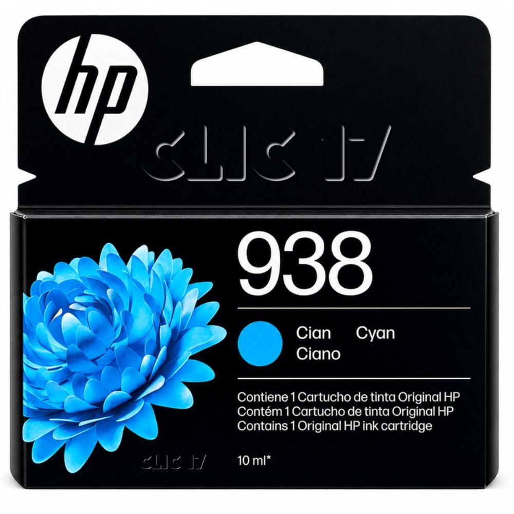 TINTA HP 938 CIAN OJP 9130 GENUINO (4S6X5PL) - 1