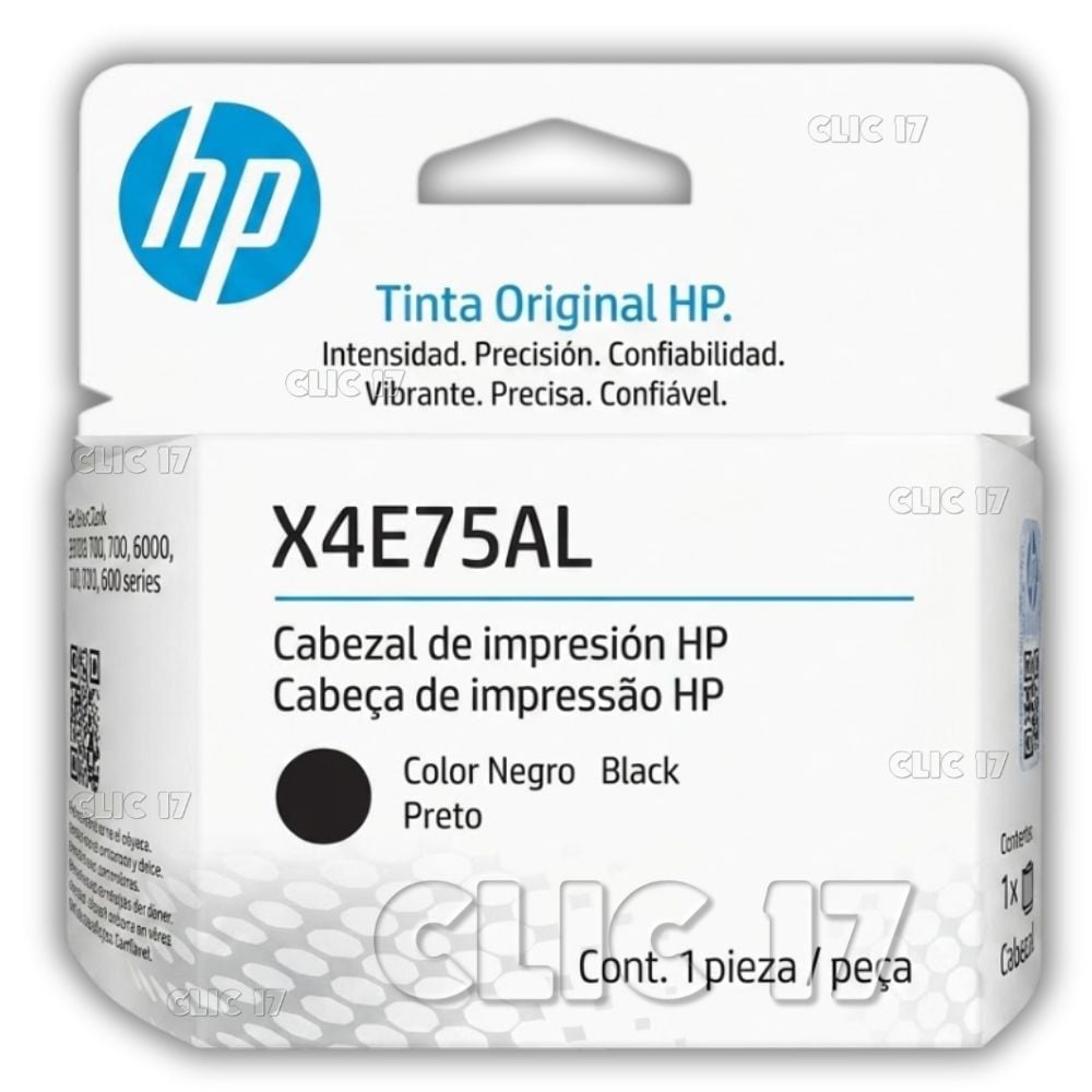 CABEZAL HP X4E75AL NEGRO SMART TANK 510 515 530 615 - 1