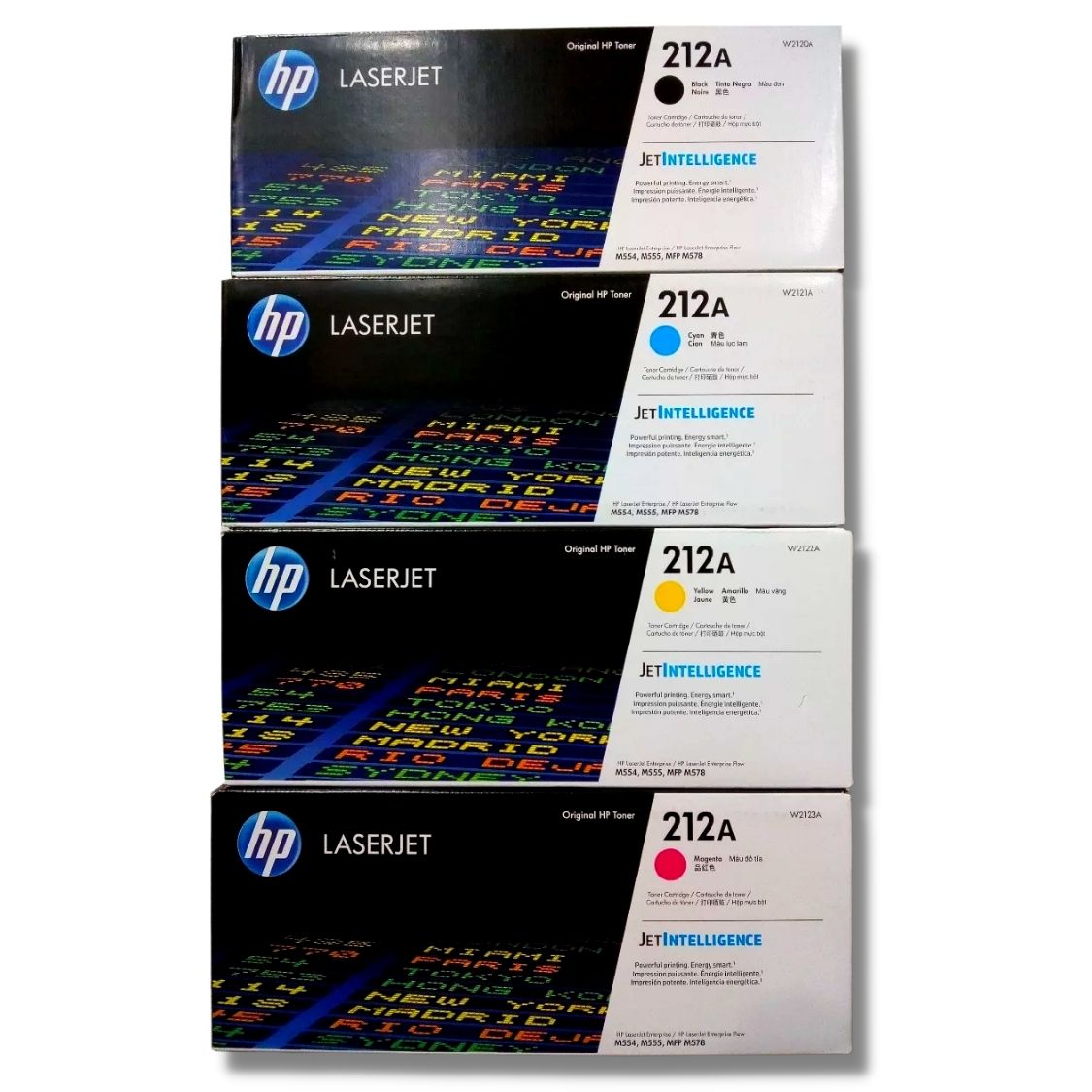 KIT TONER HP 312A CYAN MAGENTA AMARILLO NEGRO - 1