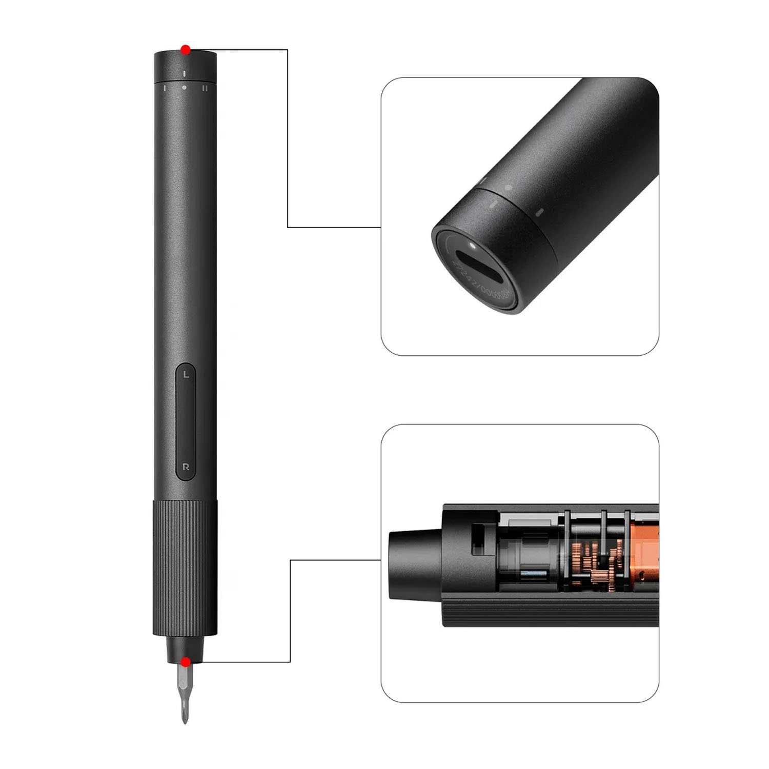 XIAOMI DESTORNILLADOR ELÉCTRICO DE PRECISIÓN - MJDDLSD003QW - 2