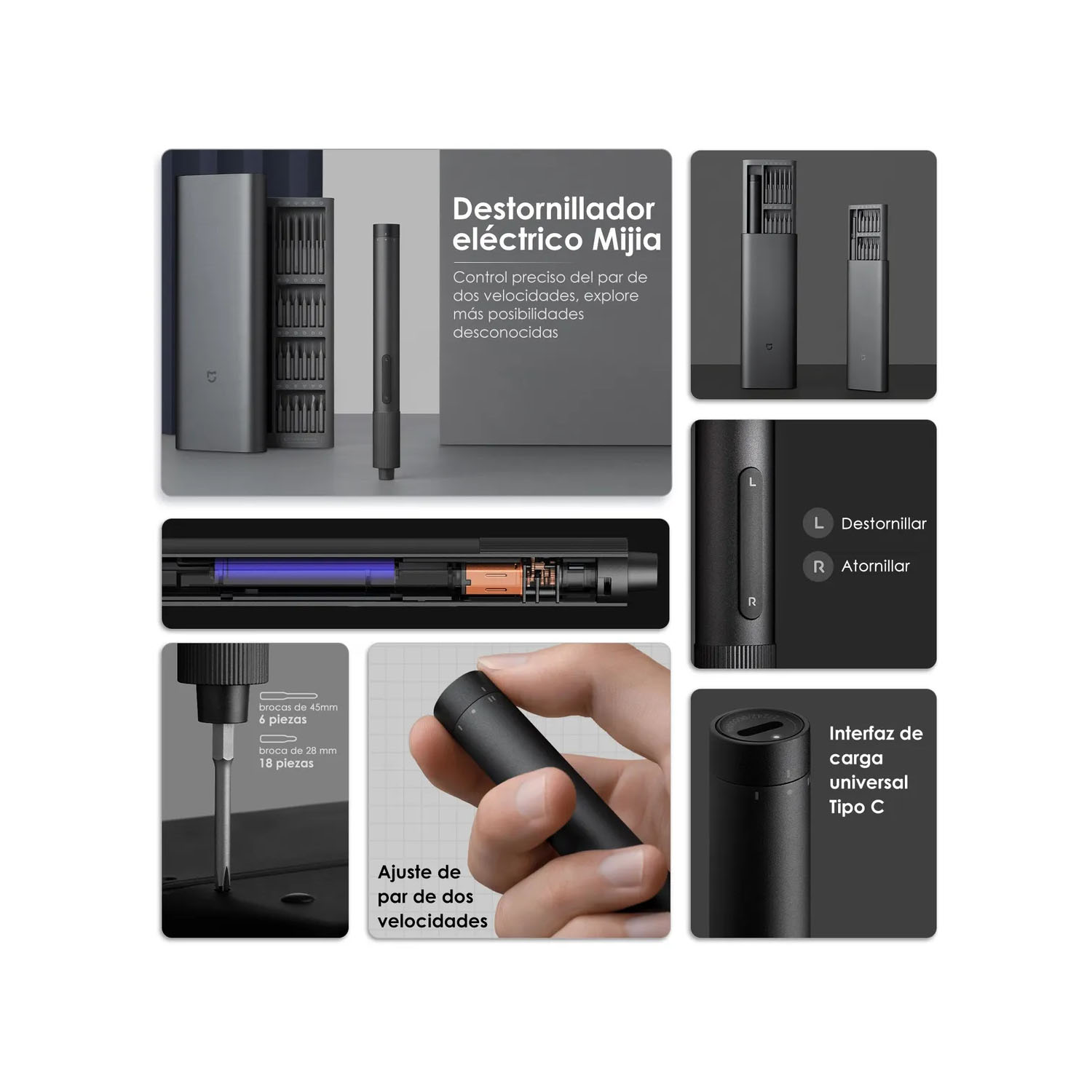 XIAOMI DESTORNILLADOR ELÉCTRICO DE PRECISIÓN - MJDDLSD003QW - 4
