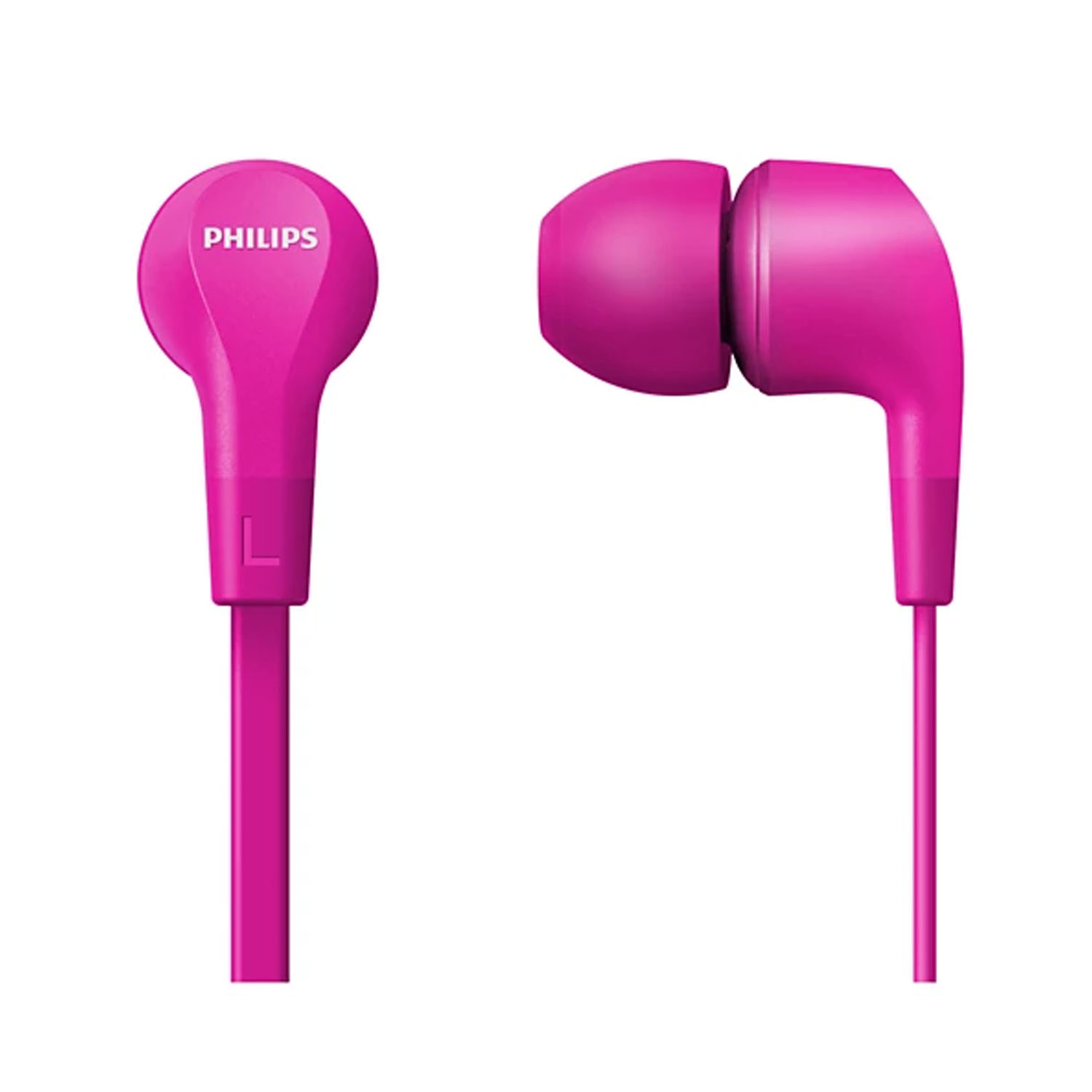 AUDÍFONOS PHILIPS TAE1105 ROSA CON CABLE - 2