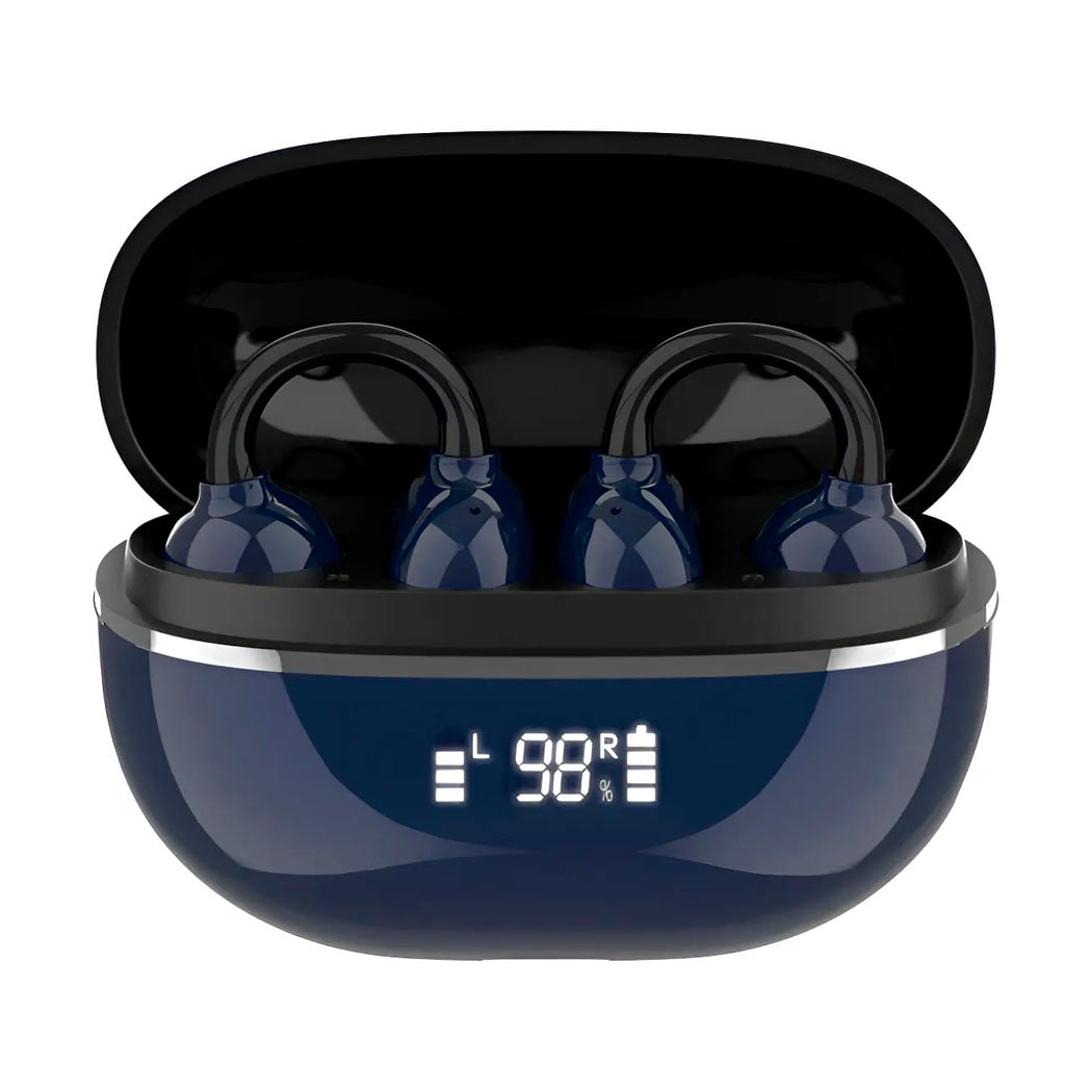 AUDIFONOS INALÁMBRICOS EARBUDS HI-FI LDNIO T09 BLUE BLACK - 1