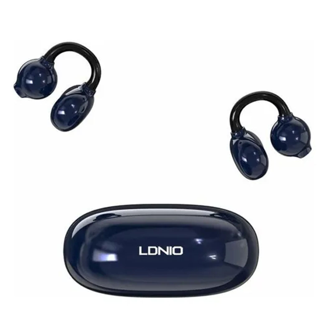 AUDIFONOS INALÁMBRICOS EARBUDS HI-FI LDNIO T09 BLUE BLACK - 2
