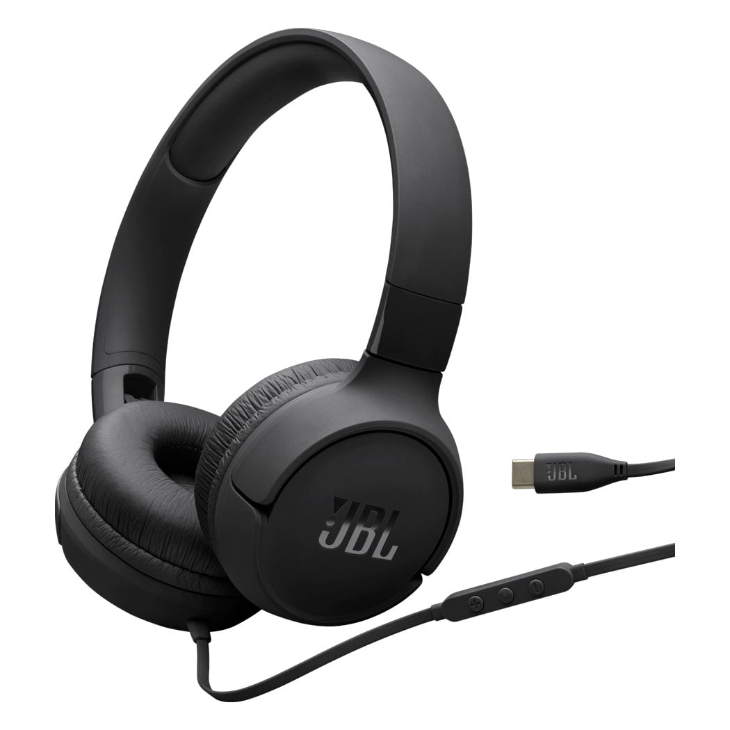 AUDIFONOS JBL TUNE 520C CONECTOR USB C NEGRO - 3