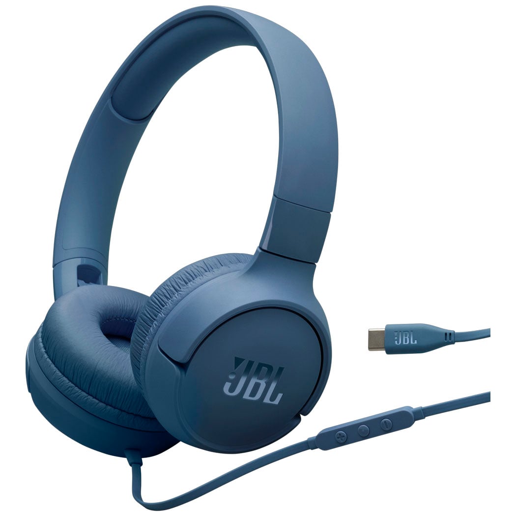 AUDIFONOS JBL TUNE 520C CONECTOR USB C AZUL - 2