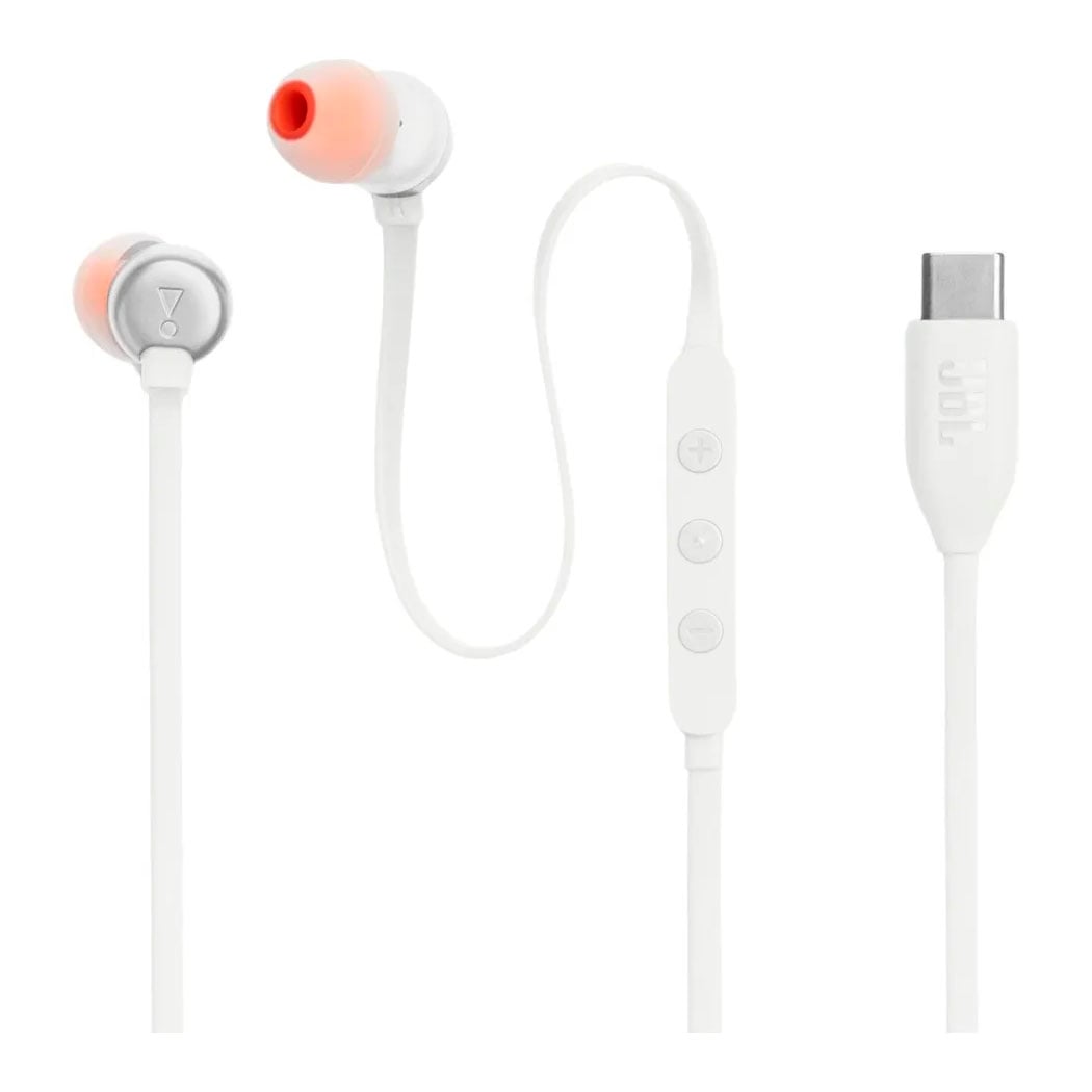 AUDÍFONOS JBL USB-C TUNE 310C CON MICRÓFONO CONECTOR BLANCO - 2