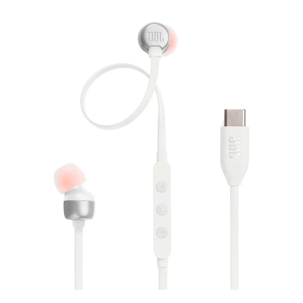AUDÍFONOS JBL USB-C TUNE 310C CON MICRÓFONO CONECTOR BLANCO - 3