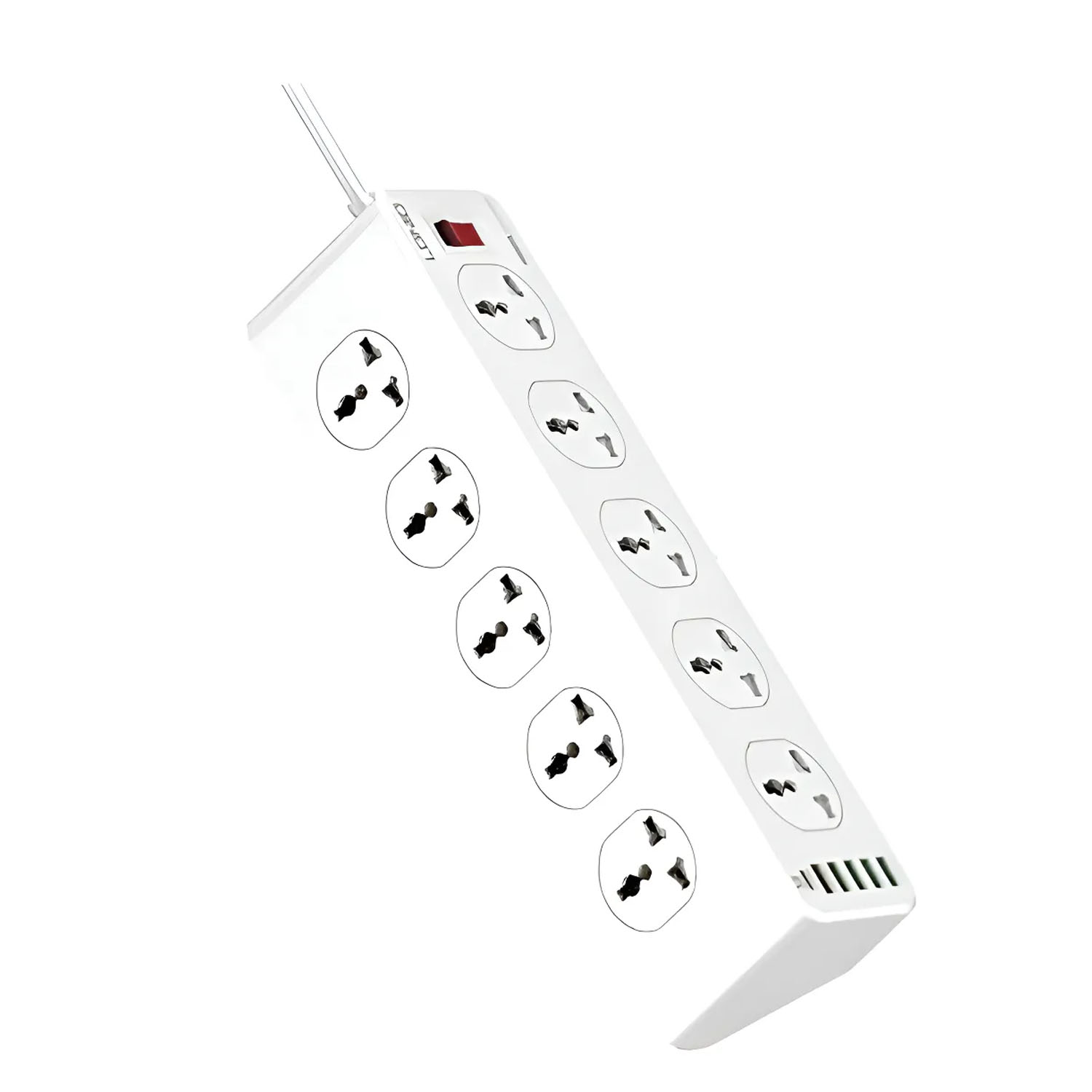 REGLETA DE 10 ENCHUFES + 4 USB PD 20W SC10610 COLOR BLANCO - 2