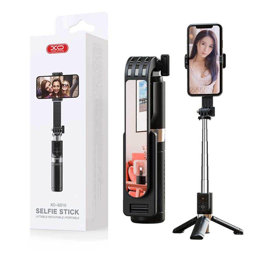 SELFIE STICK CON TRÍPODE BLUETOOTH XO-SS10 NEGRO - 1