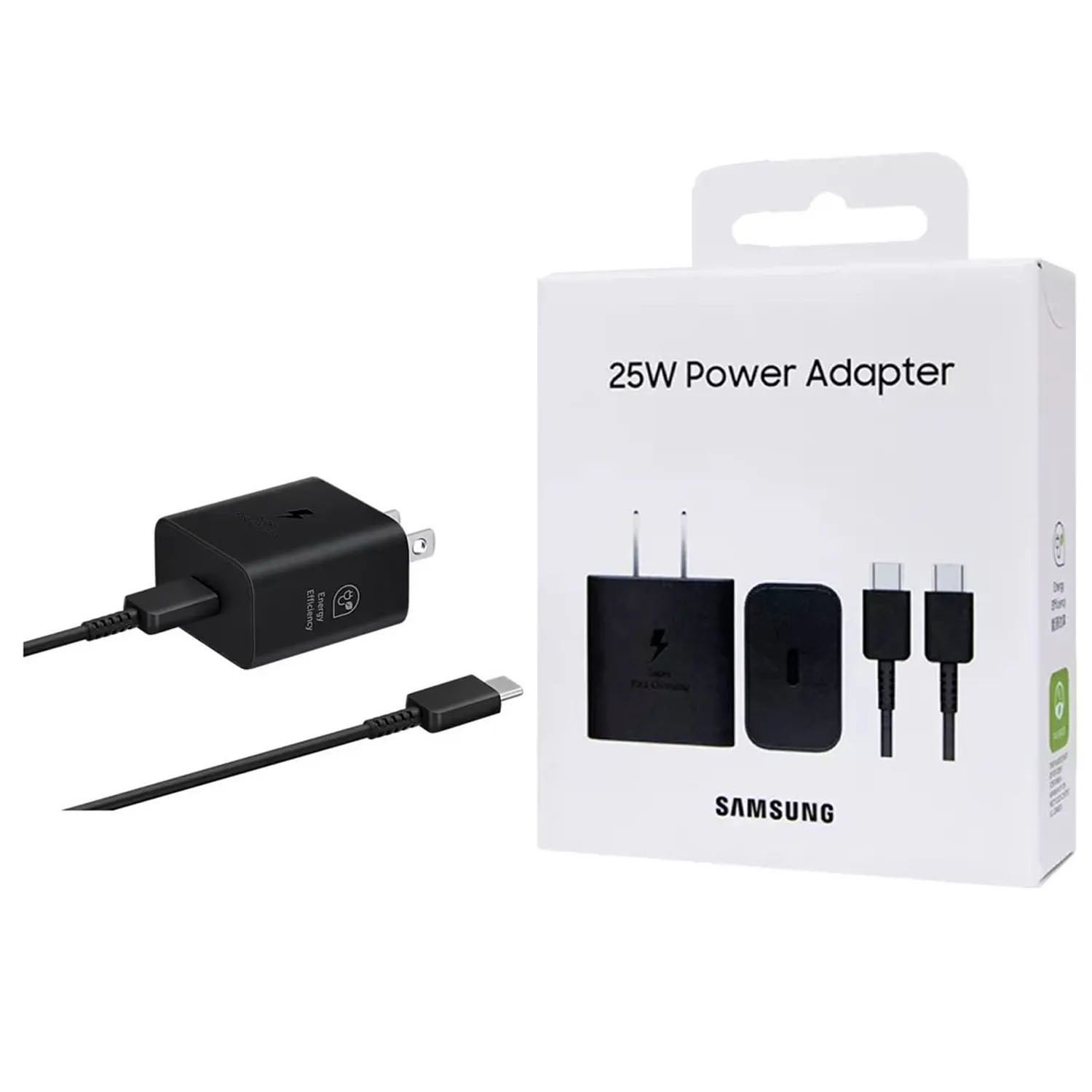 CARGADOR SAMSUNG 25W ADAPTADOR PARA GALAXY TAB S10 S10 PLUS NEGRO - 1