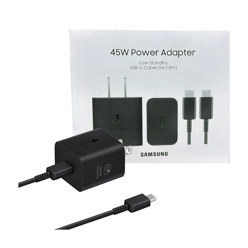 CARGADOR PARA SAMSUNG 45W CON CABLE PARA S24 ULTRA - 1