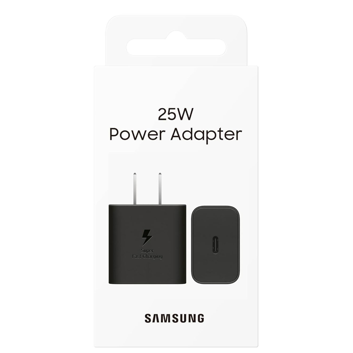 ADAPTADOR SAMSUNG 25W PARA GALAXY S25 FE - NEGRO - 1