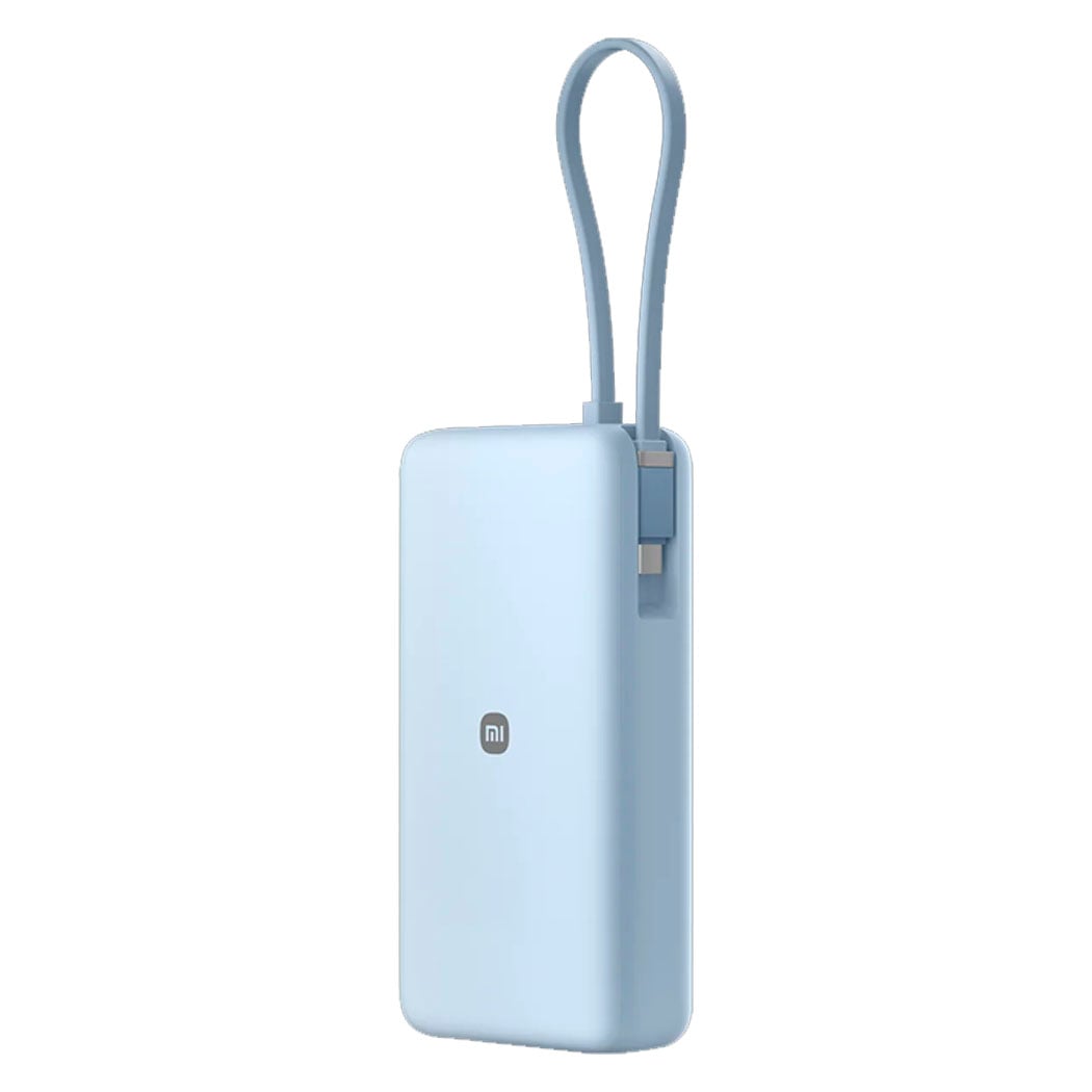 CARGADOR PORTÁTIL XIAOMI 67W 20,000 MAH (INTEGRATED CABLE) - CELESTE - 2
