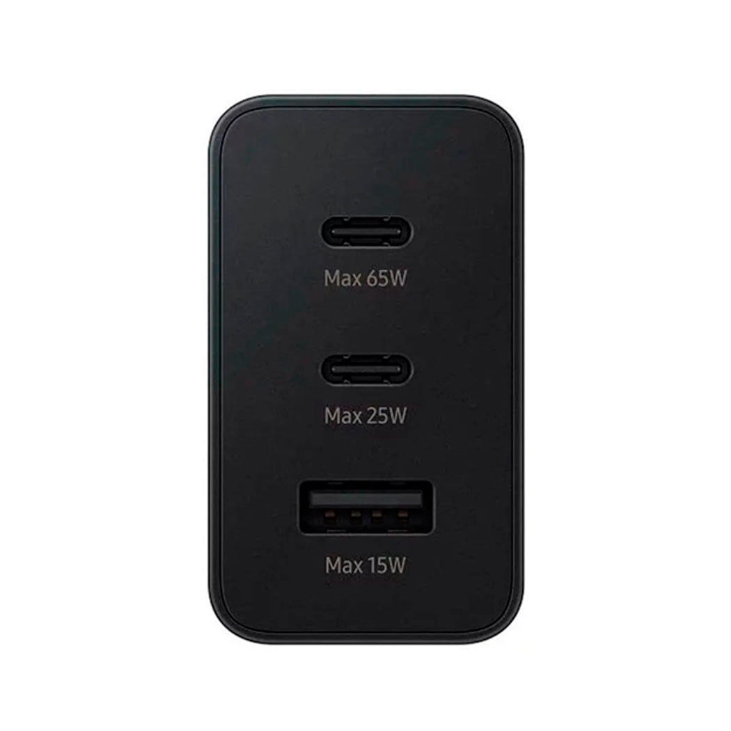 CARGADOR SAMSUNG 65W SUPER CARGA RÁPIDA NEGRO - 2