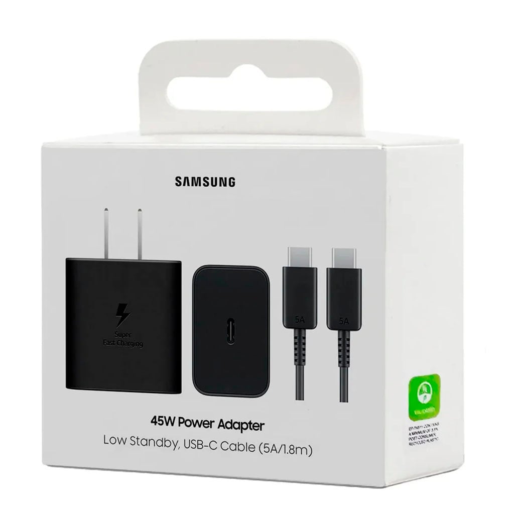 CARGADOR 45W USB-C PARA SAMSUNG S26 CABLE TIPO C - 1