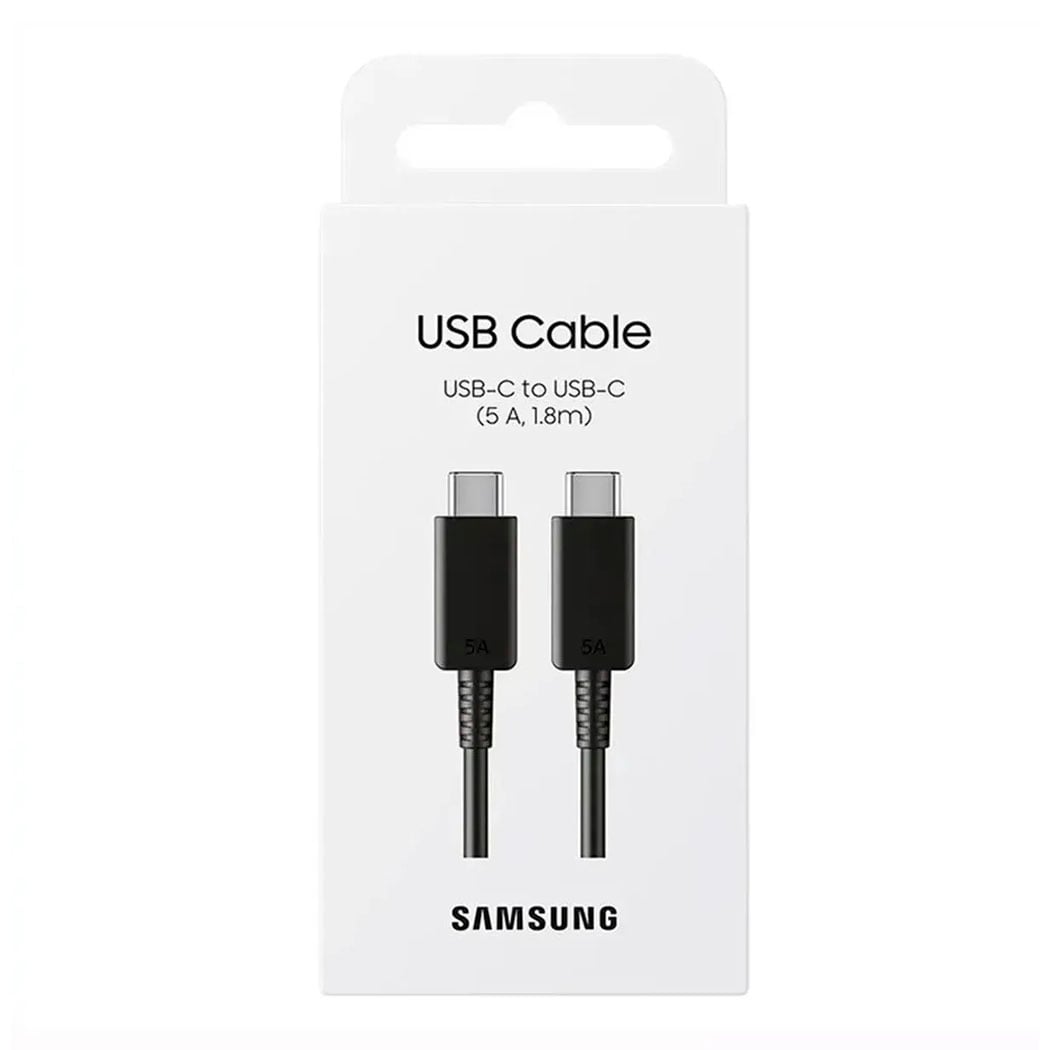 CABLE SAMSUNG 5A USB-C 1.80CM NEGRO - 1