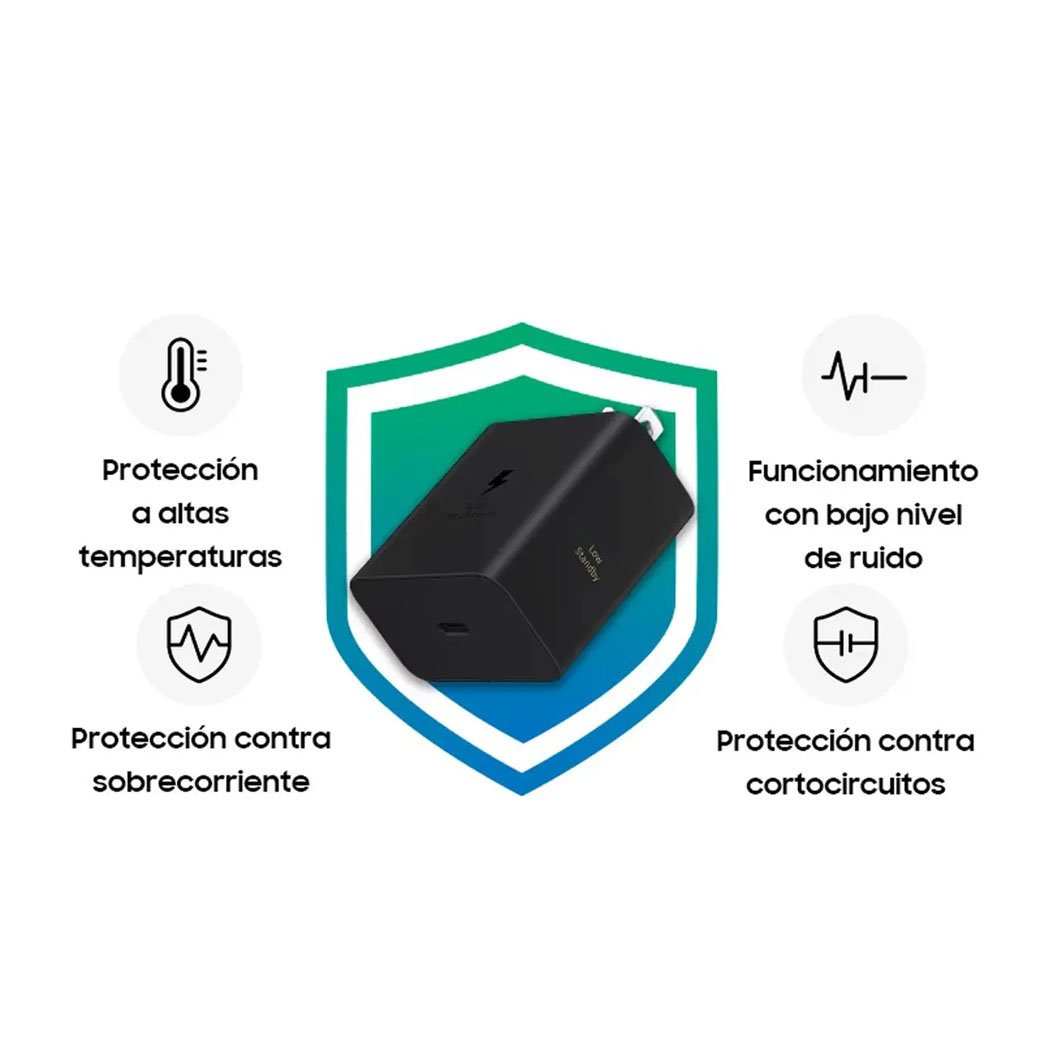 ADAPTADOR SAMSUNG 60W PARA S26 NEGRO - 3