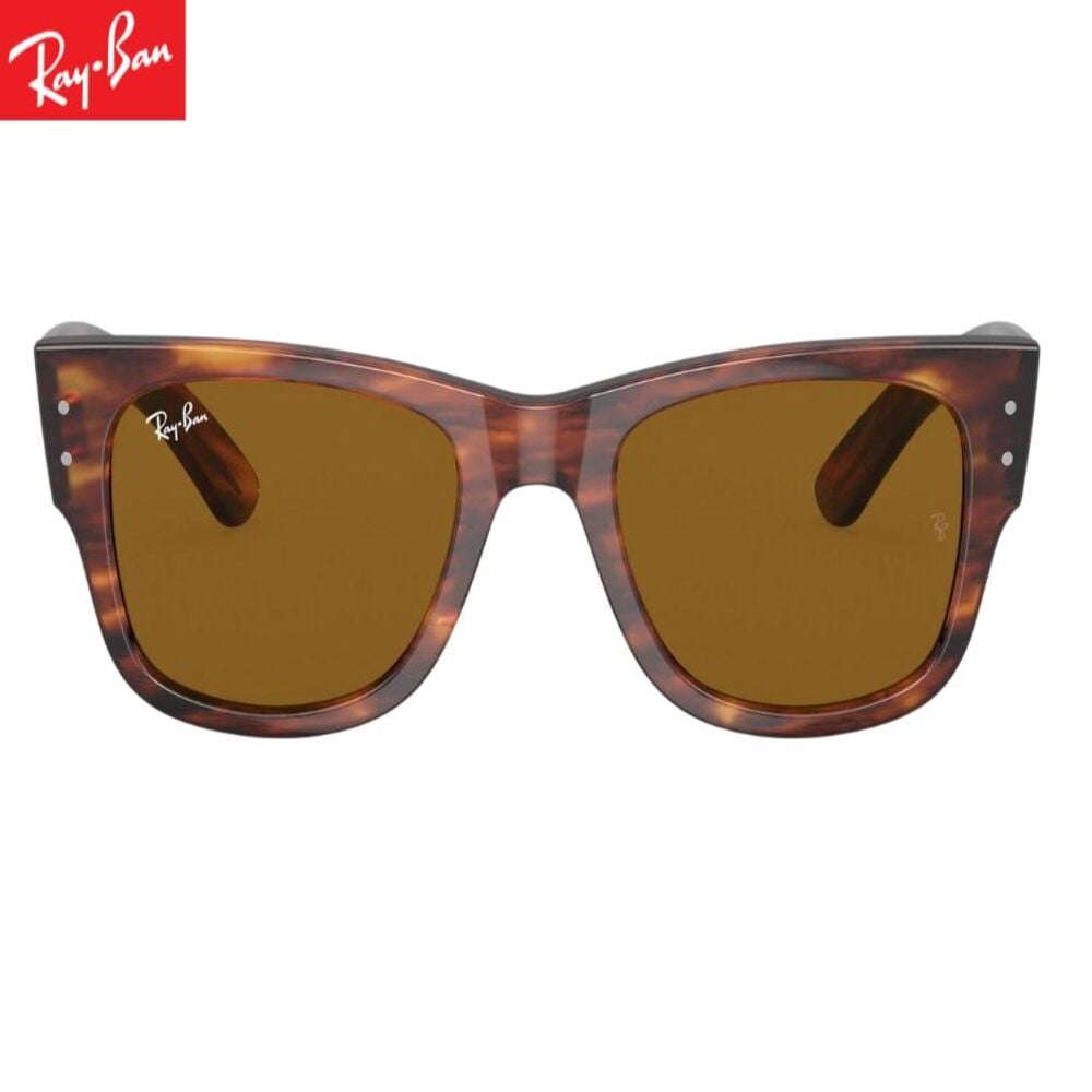 LENTES DE SOL RAY - BAN RB0840S MEGA WAYFARER MARRON 51M - 2