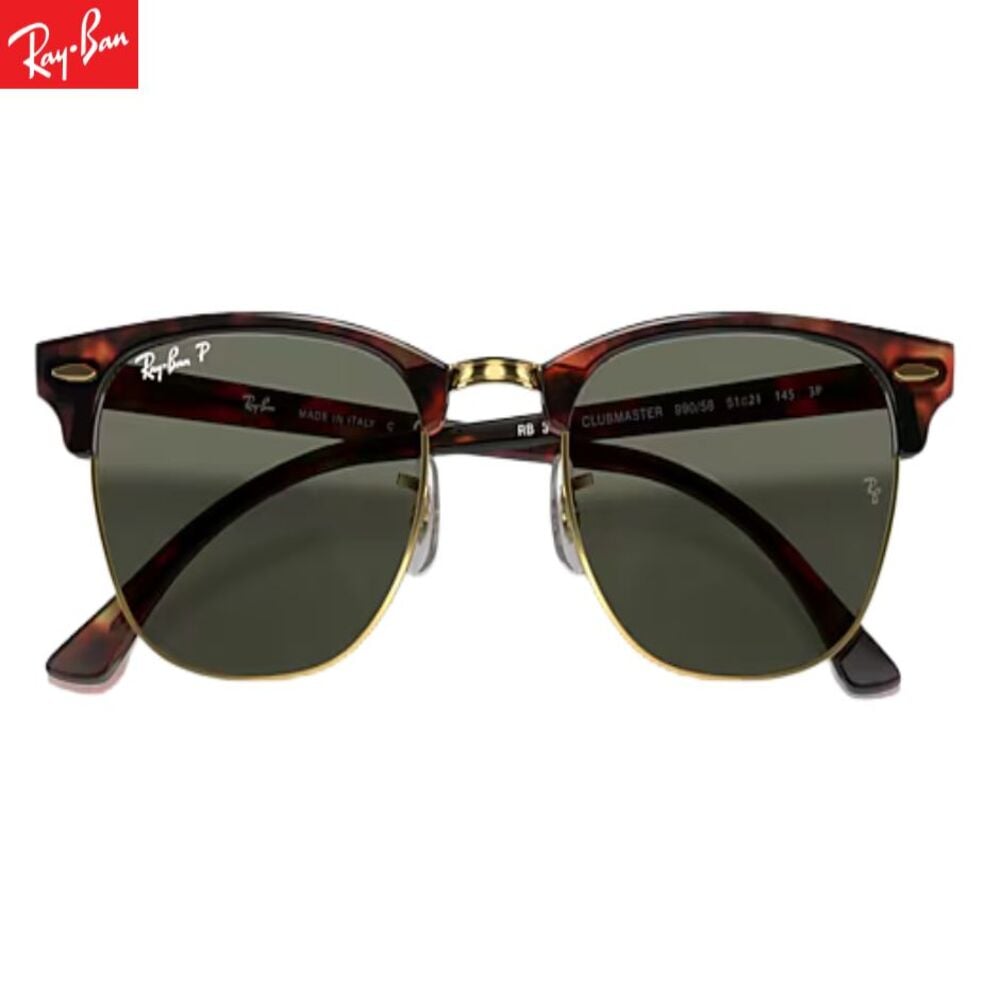 LENTES RAY - BAN RB3016 CLUB MASTER MARRON 51M - 2