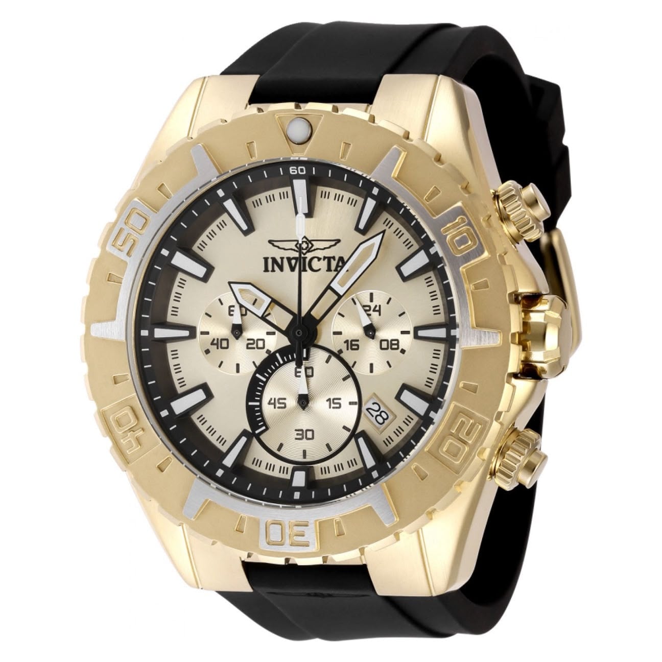 RELOJ DEPORTIVO PARA HOMBRE INVICTA AVIATOR 49222 - NEGRO - 1