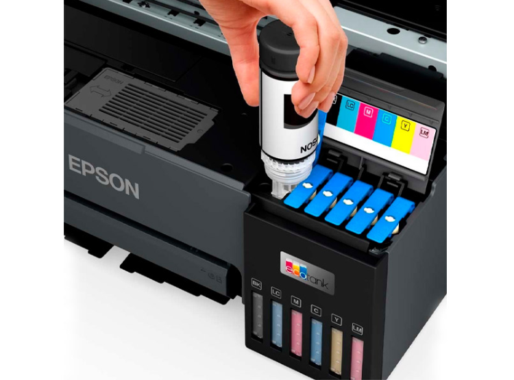 IMPRESORA EPSON ECO TANK FOTOGRAFICA L8050 WIFI - 3