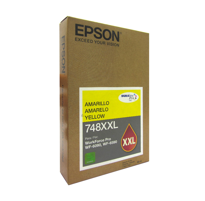 TINTA EPSON T748XXL420 PARA WF-6090/ 6590 YELLOW - 2