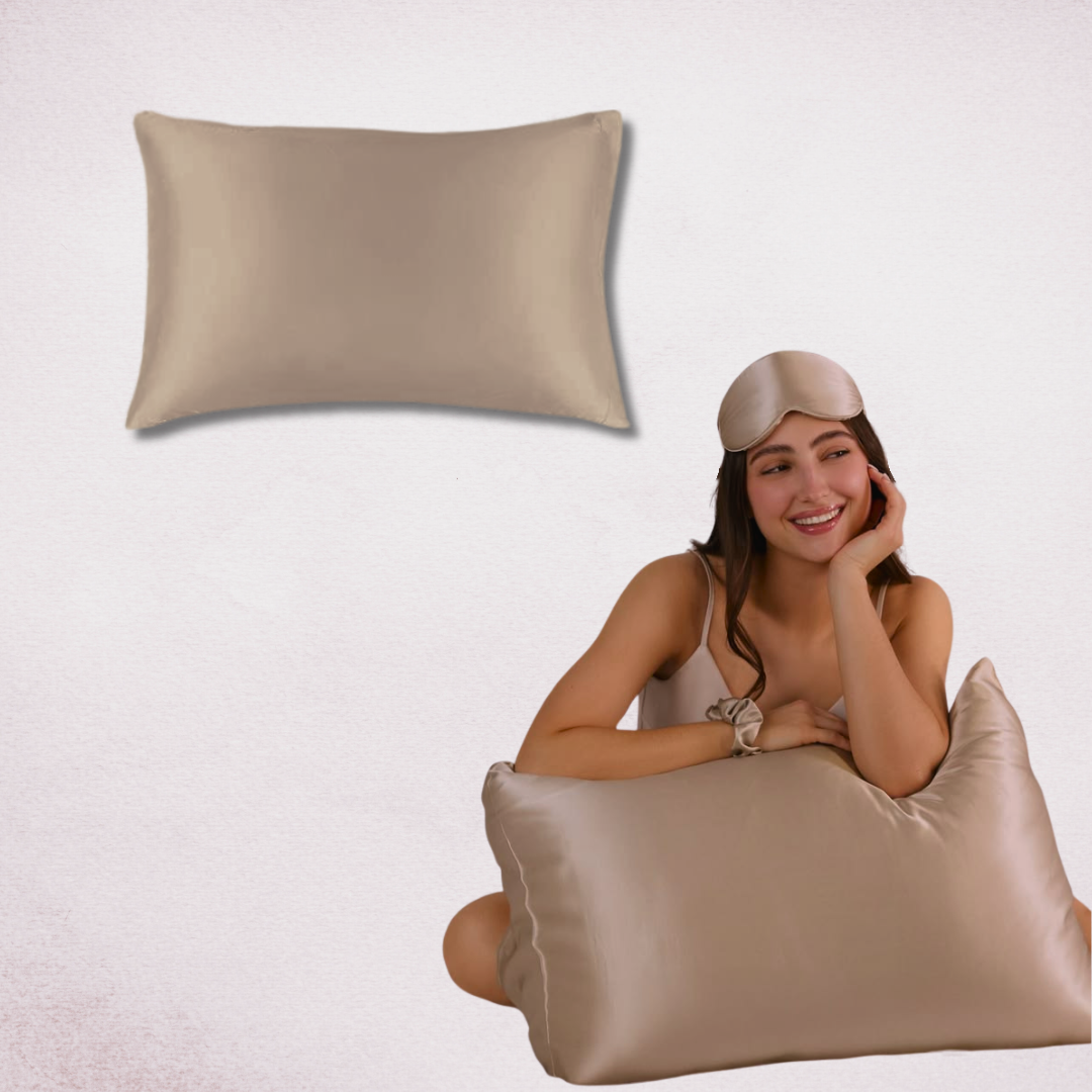 FUNDA DE SEDA PARA ALMOHADA SET DE DOS SENSA SILK - 4
