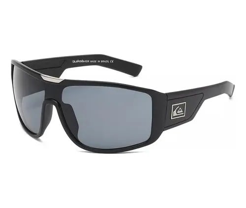 LENTES DE SOL QUIKSILVER OVAL ANCHO UNISEX NEGRO - 1