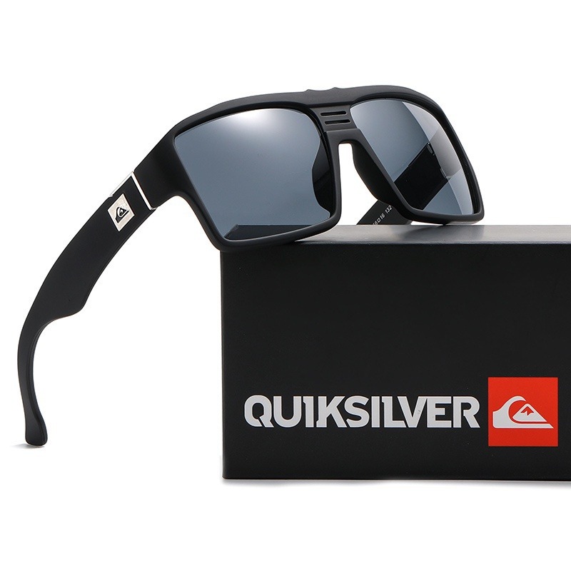 LENTES DE SOL QUIKSILVER CASUAL CUADRADO NEGRO UNISEX - 2