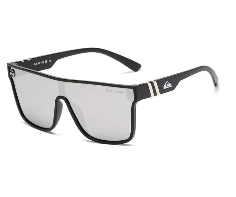 LENTES DE SOL QUIKSILVER DEPORTIVO CUADRADO LUNAS ESPEJO UNISEX - 1