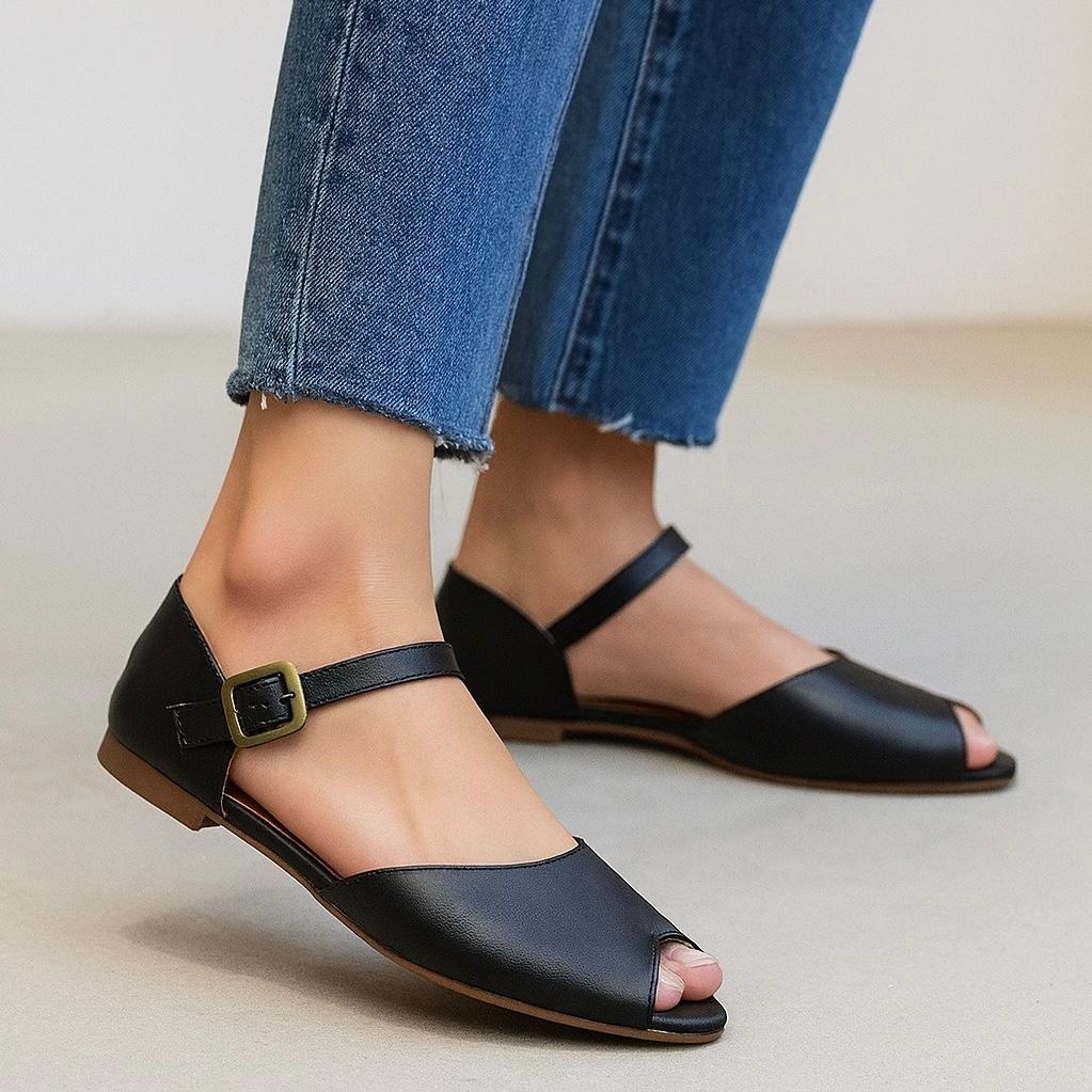 BALERINA MUJER MISSHUS SOL NEGRO - 1