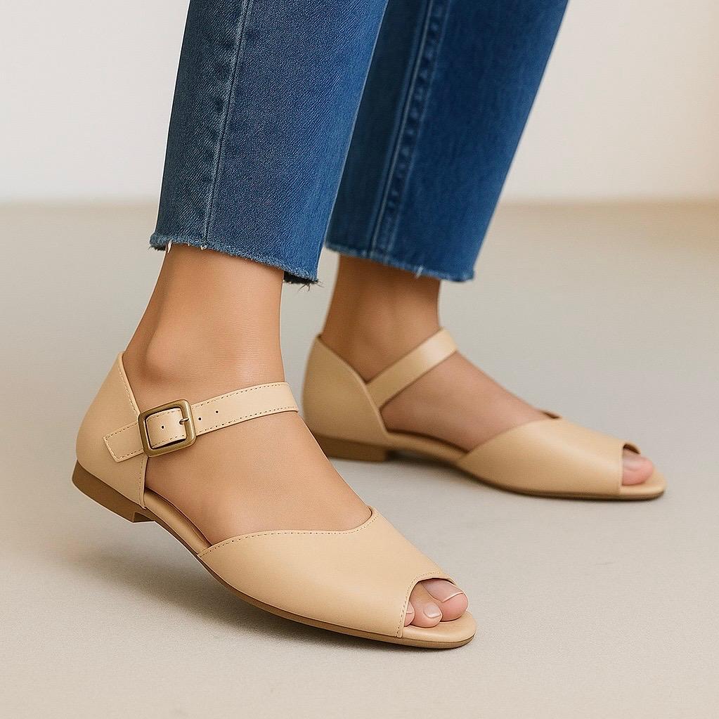 BALERINA MUJER MISSHUS SOL BEIGE - 1